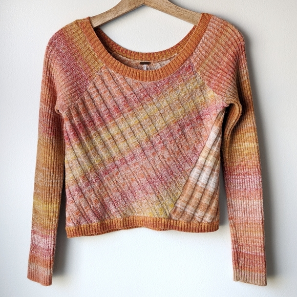 Free People Sweaters - Free People Cropped Sweater Medium Boho